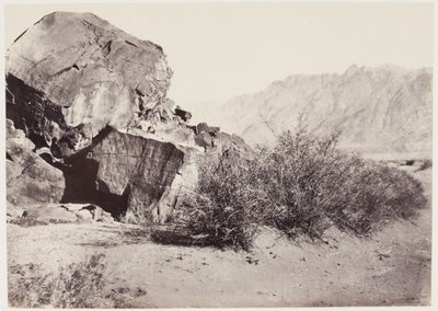 Petroglyphen im Nahen Osten von Francis Frith