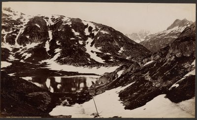 Tordensee und Finsteraarhorn von Francis Frith