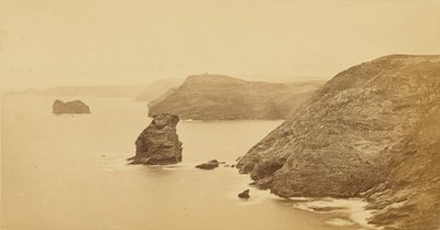 Die Küste hinauf Trevalga von Francis Frith