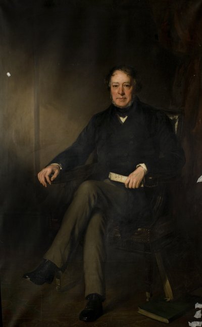 Rt. Hon. Edward Ellice MP, 1854-1855 von Francis Grant