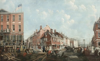 Tontine Coffee House, ca. 1797 von Francis Guy