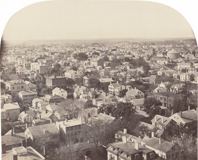 Blick nach Nordwesten von der Westminster Street, Providence von Francis Hacker