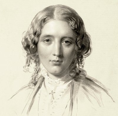 Porträt von Harriet Beecher Stowe von Francis Holl