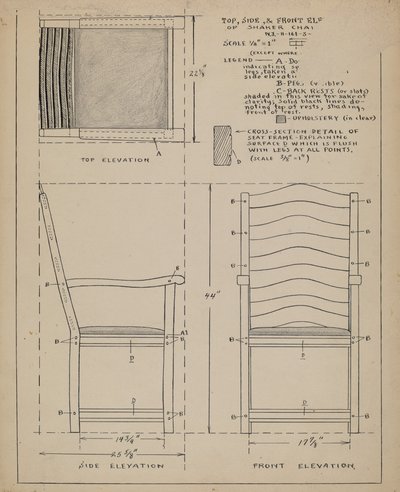 Stuhl von Francis Law Durand