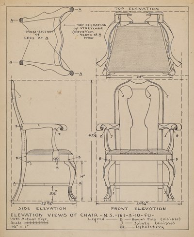 Stuhl von Francis Law Durand