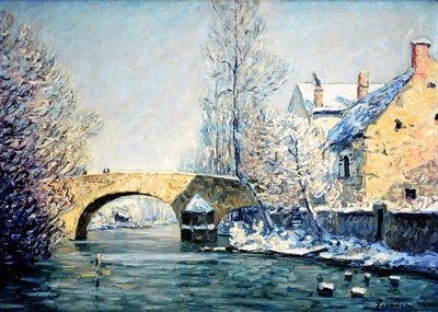 Pont Aubert, Schneeeffekt von Francis Picabia