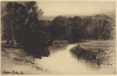 Ein Sonnenuntergang in Irland von Francis Seymour Haden