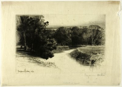 Ein Sonnenuntergang in Irland von Francis Seymour Haden