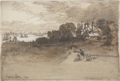 Eine Farm in Essex von Francis Seymour Haden