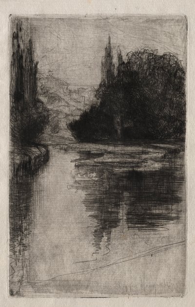 Abend von Francis Seymour Haden