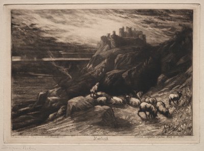 Harlech, 1880 von Francis Seymour Haden