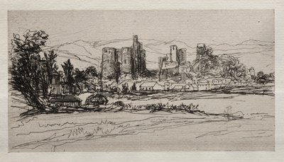 Kidwelly Castle von Francis Seymour Haden