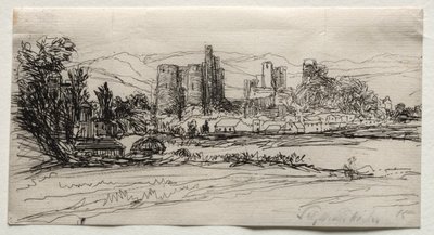Burg Kidwelly von Francis Seymour Haden