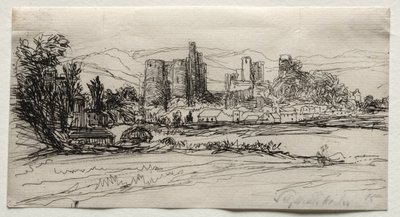 Kidwelly Castle von Francis Seymour Haden