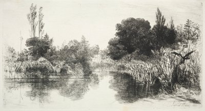 Share Mill Pond von Francis Seymour Haden