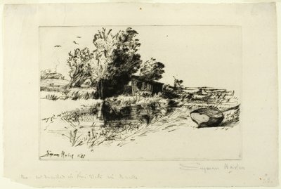 Das kleine Bootshaus von Francis Seymour Haden
