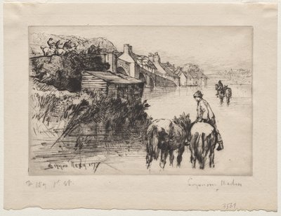 Wareham-Brücke von Francis Seymour Haden
