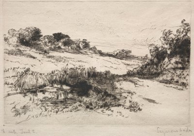 Windmill Hill, Nr. 1 von Francis Seymour Haden