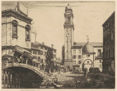 S.S. Apostoli, Venedig von Francis Sydney Unwin