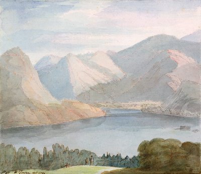 Ullswater vom Gowbarrow Park von Francis Towne
