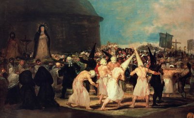 Prozession der Geißler von Francisco de Goya