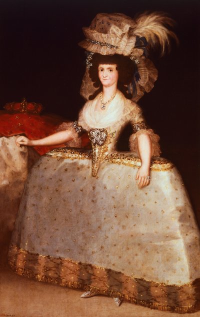 Königin Maria Luisa von Francisco Jose de Goya y Lucientes