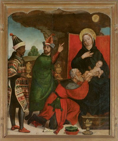 Die Anbetung der Könige von Francisco de Comontes