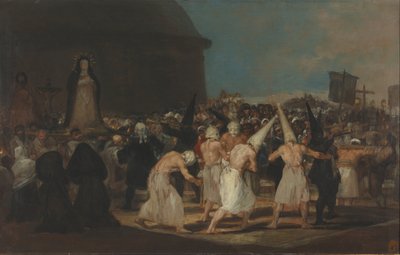 Eine Prozession von Geißlern von Francisco de Goya