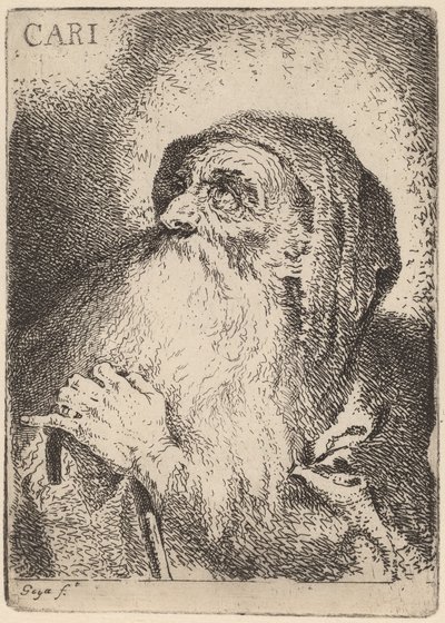 Caritas von Francisco de Goya
