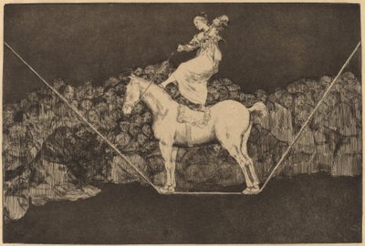 Sichere Torheit von Francisco de Goya