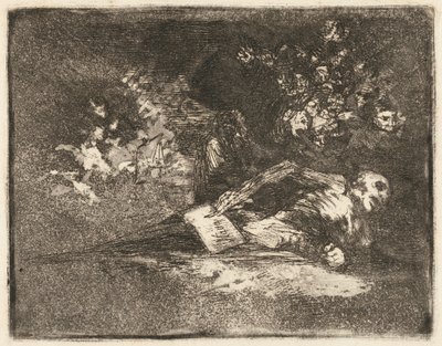 Nada (Nichts) von Francisco de Goya