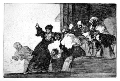 Rätsel der Armen, 1819-1823 von Francisco de Goya
