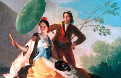Der Sonnenschirm, 1777 von Francisco de Goya
