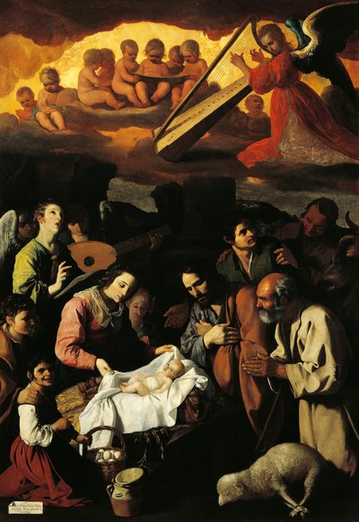 Anbetung der Hirten von Francisco de Zurbaran