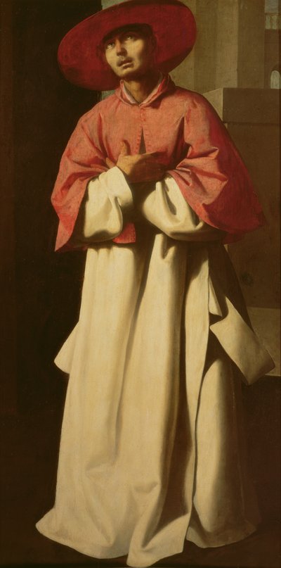 Porträt von Beato Nicolas Albergati von Francisco de Zurbaran