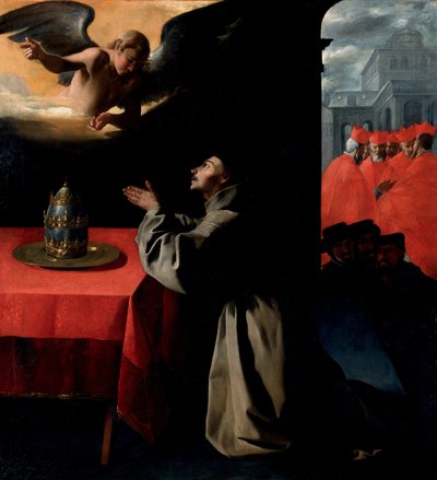 Heiliger Bonaventura, ca. 1628-1629 von Francisco de Zurbaran