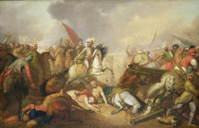 Die Schlacht von Chocim 1673 von Franciszek Smuglewicz