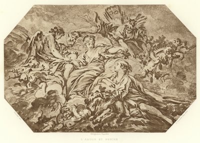 Amor und Psyche von Francois (after) Boucher