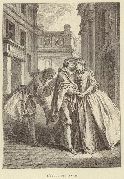 Die Schule der Ehemänner von Francois (after) Boucher