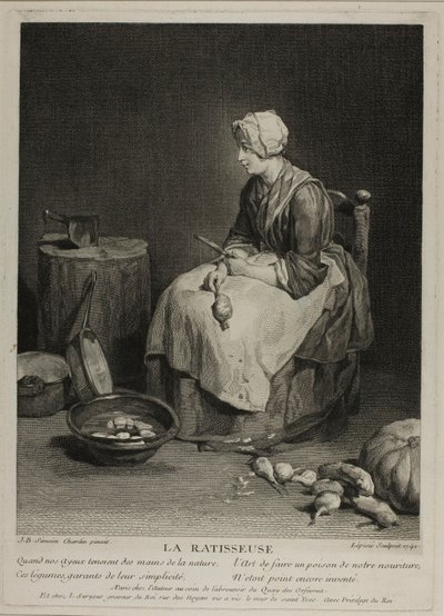 Der Rübenschaber von Francois Bernard Lepicie