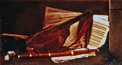 Musikinstrumente von François Bonvin