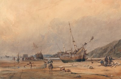 Calais Sands von Francois Louis Thomas Francia