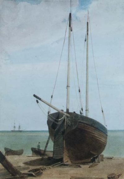 Deal: Lugger und Boote von Francois Louis Thomas Francia
