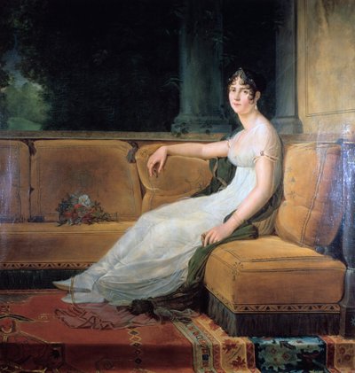 Kaiserin Josephine in Malmaison, um 1801 von Francois Pascal Simon Gerard