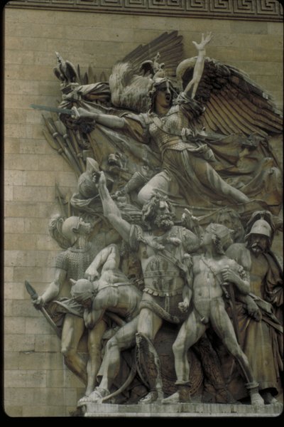 Der Aufbruch der Freiwilligen von 1792 von Francois Rude