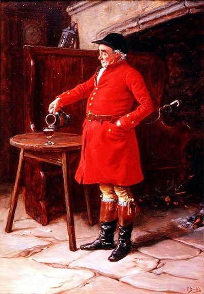 Ein Glas Freude von Frank Dadd