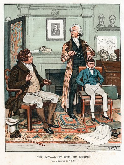 Phrenologie, 1820-1886 von Frank Dadd