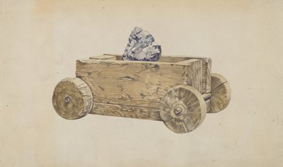 Bergwerkswagen, ca. 1937 von Frank Eiseman