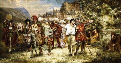 Festzug der Torheit und Reue von Frank Moss Bennett
