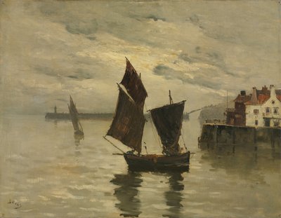 Hafenszene von Frank Myers Boggs